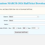 Hall Ticket Download 2024 10Th Class